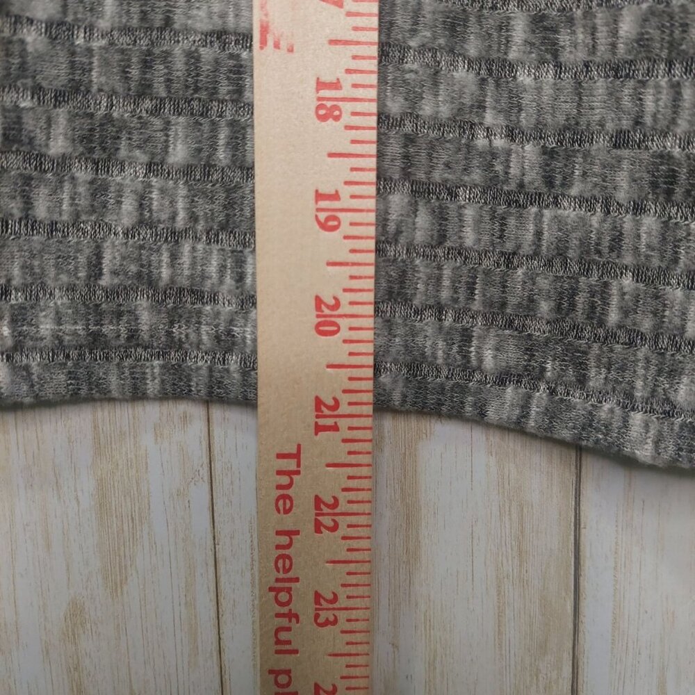 Calme By Johnny Was Women's Gray Dolman Long Sleeve Knit Top Size Small Soft - Picture 6 of 10